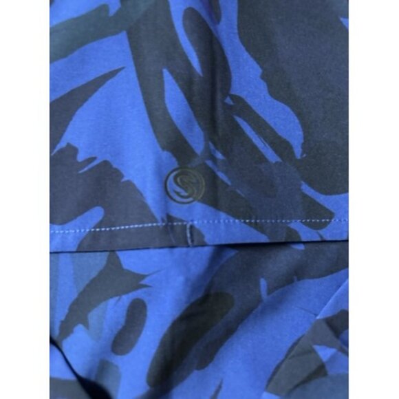 Scales Mens Jacket Size Medium Long Sleeve 1/4 Zip Camo Fish Hunt Lightweight - Picture 8 of 12